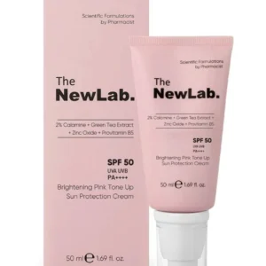 The Newlab Brightening And Skin Tone Evening Sunscreen 50+ Spf