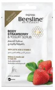 Beesline body strawberry and yogurt scrub