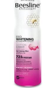 Beesline deodorant whitening spray cotton candy