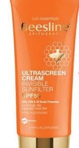 Beesline ultrascreen cream invisible sunfilter spf 50