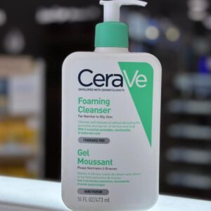 cerave foaming cleanser for normal to oily skin