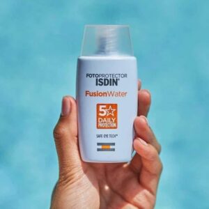 isdin fusion water without colour