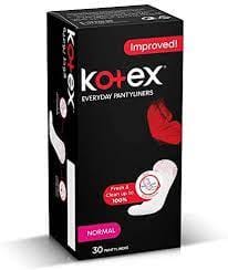 personal care products kotex everydays 30 pads normal
