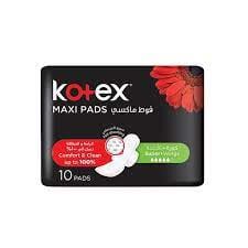 personal care products kotex super+wings 10 pads
