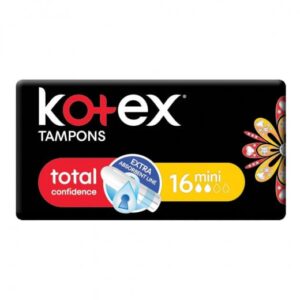 personal care products kotex tampons mini 16