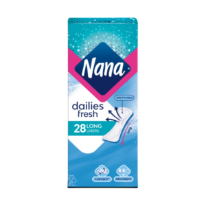 personal care products nana daily fresh long 28