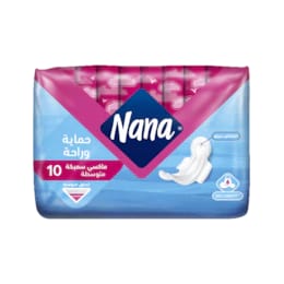personal care products nana maxi thick normal 10 pads
