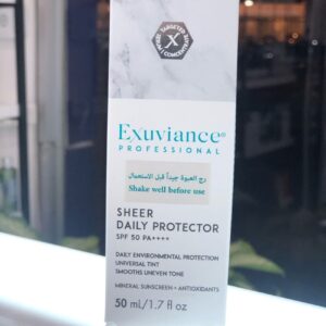 sunblock exuviance sheer protection