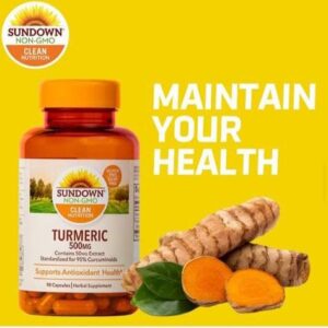 sundown vitamins sundown TURMERIC 500 mg
