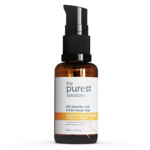 The Purest BRIGHTENING & LIGHTENING VITAMIN C SERUM (10% ASCORBIC ACID & 0.5% FERULIC ACID) 30ML