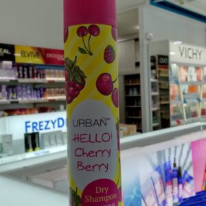 urban care hello cherry berry dry shampoo