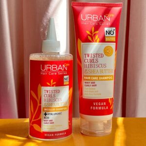 Urban care twisted curls hibiscus and shea butter conditioner